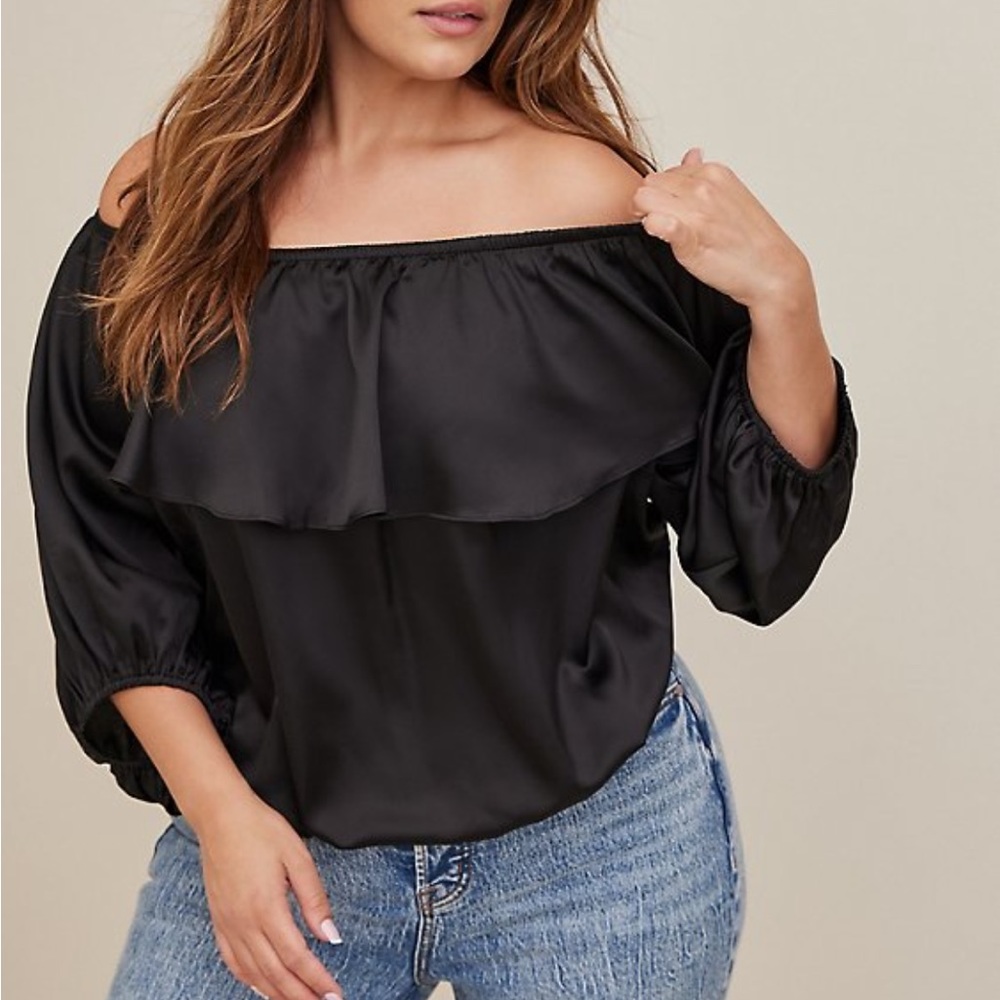 Torrid Off Shoulder Blouse